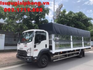 ISUZU 6,5 TẤN FRR650 MUI BẠT THÙNG 6.7 MÉT